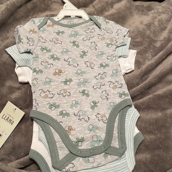 Laughing Llama 3-piece infant set - Picture 4 of 6